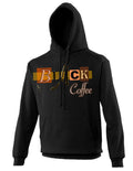 Black Unisex Black Coffee Hoodie