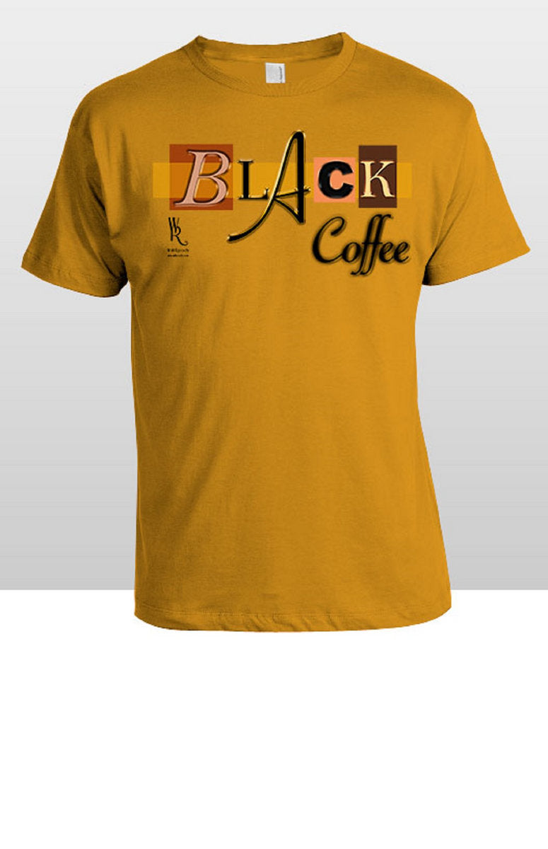 Black Coffee Unisex Short Sleeve T-Shirt